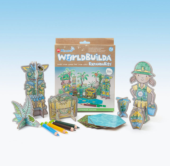 Micador WorldBuilda ExpandaBits - Bela the Archeologist