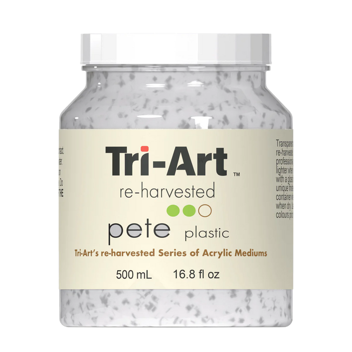 Tri-Art Re-harvested PETE Plastic Medium 500ml