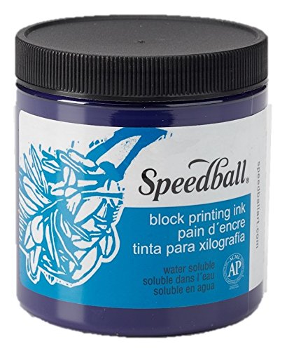 Speedball Block Printing Inks Water-Based 8oz Violet