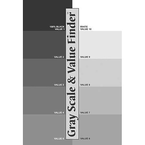 Color Wheel Co. Gray Scale and Value Finder