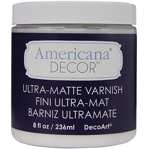 DecoArt Americana Decor Varnish 8oz Ultra-Matte