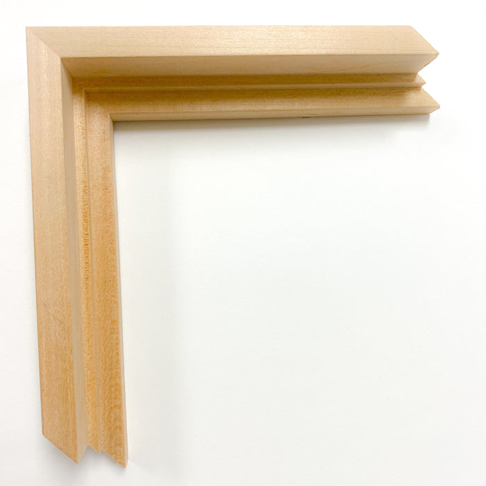 Ready Made Natural Wood Float Frame