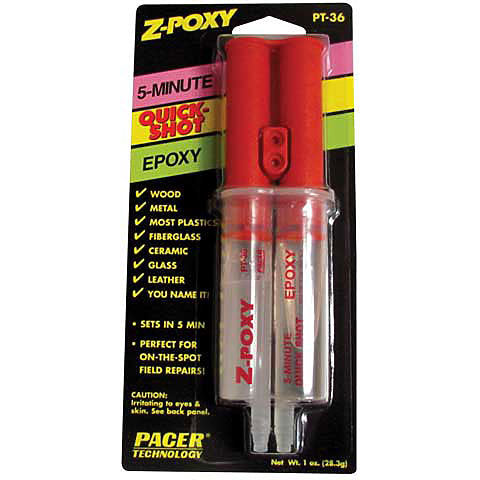 Zap-A-Gap Zap Z-Poxy 5 Minute 1oz Quick Shot Syringe