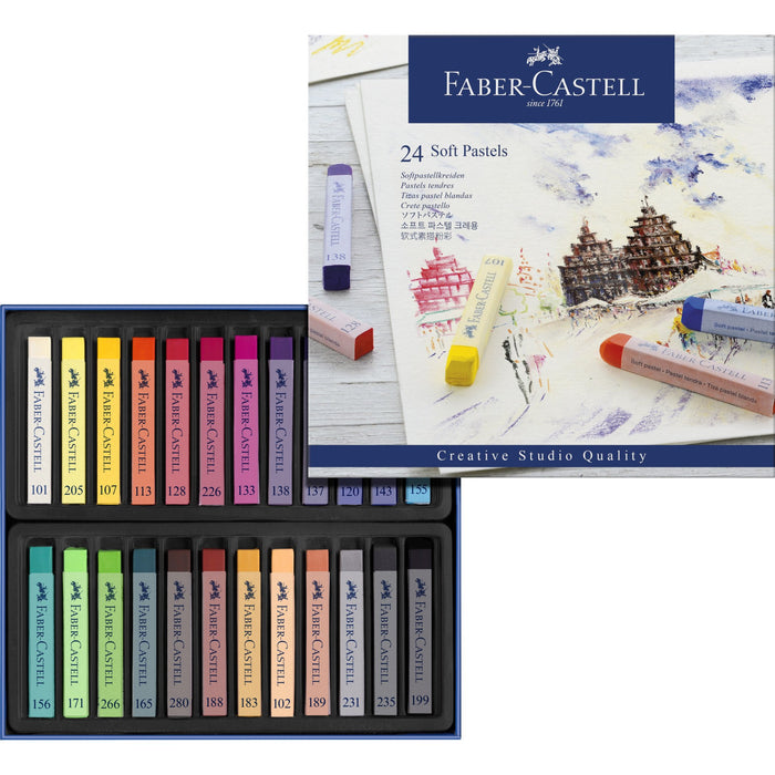 Faber-Castell Creative Studio Soft Pastel Set/24
