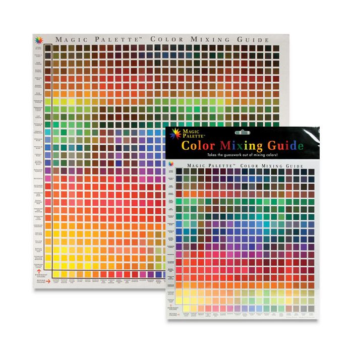Magic Palette Inc. Colour Mixing Guide 24x24