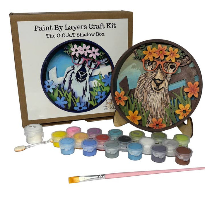Our Little Makery - The G.O.A.T. Shadow Box Kit