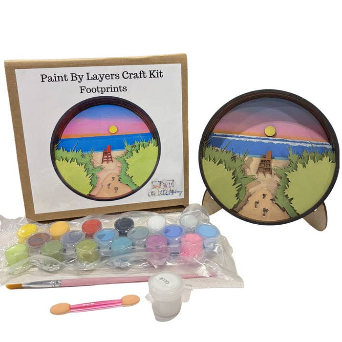 Our Little Makery - Footprints Days Shadow Box Kit