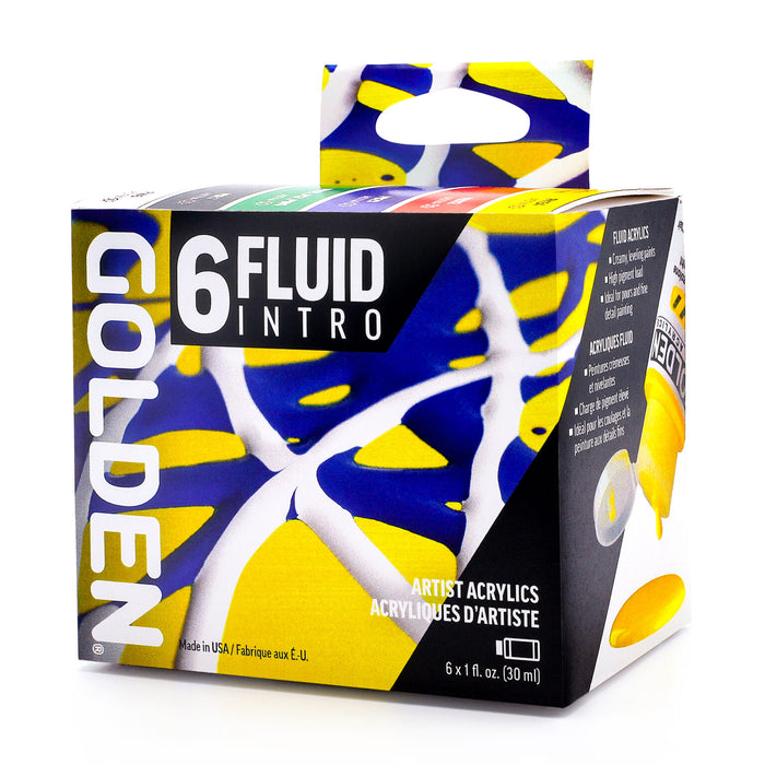 Golden Fluid Introduction 6/Set 1oz Bottles