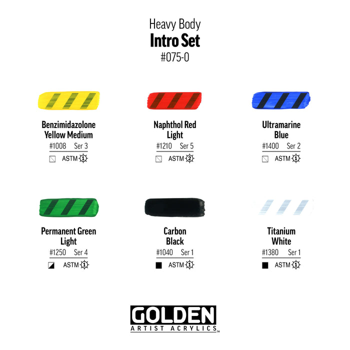 Golden Heavy Body Introduction 6/Set 22ml