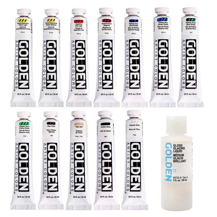 Golden Heavy Body Mixing 12/Set 22ml