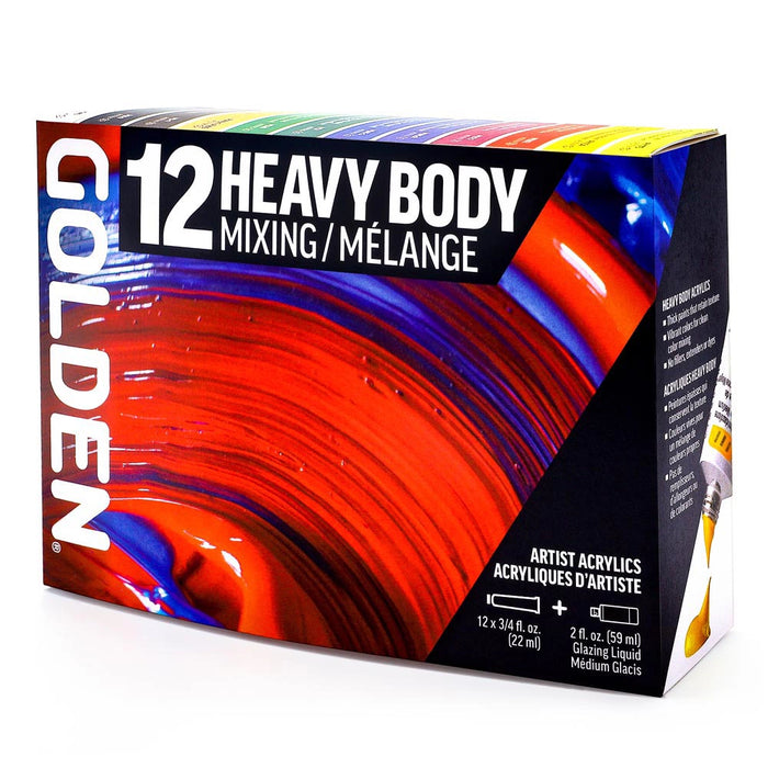 Golden Heavy Body Mixing 12/Set 22ml