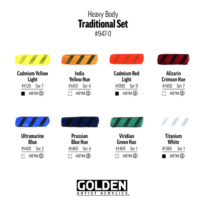 Golden Heavy Body Traditional 12/Set 22ml