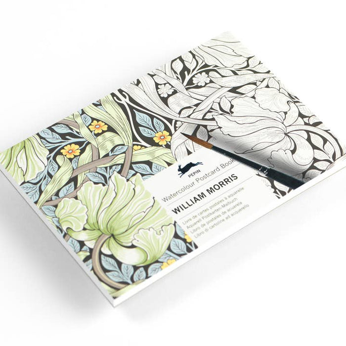 Pepin Press - William Morris Watercolour Postcard Book