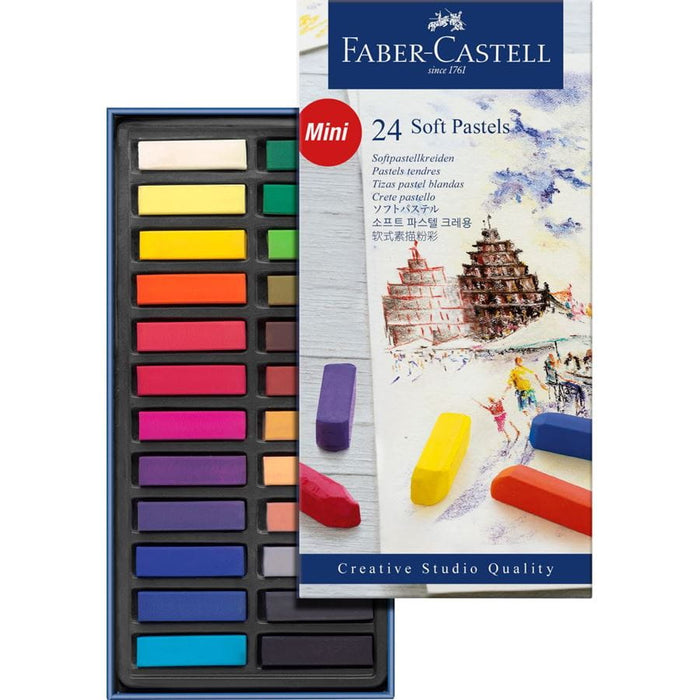 Faber-Castell Soft pastels Mini 24/Set