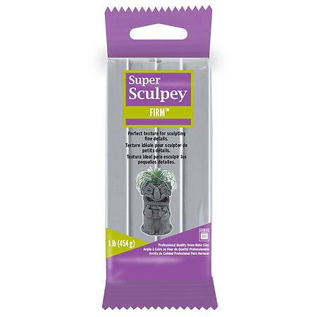 Super Sculpey Firm - 1lb Grey