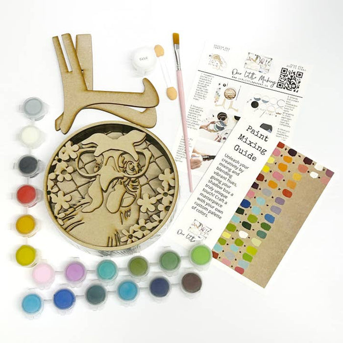 Our Little Makery - One Smart Clucker Shadow Box Kit