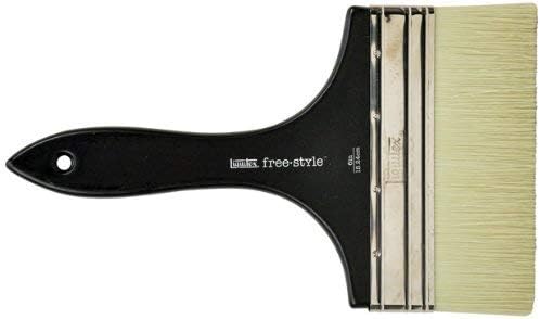 Liquitex Freestyle Brushes - Large Scale Broad Flat/Varnish 6"