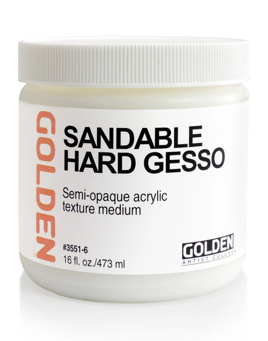 Golden 16oz Sandable Hard Gesso