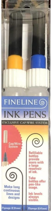 Fineline Refillable Ink Pens 21 & 22 gauge