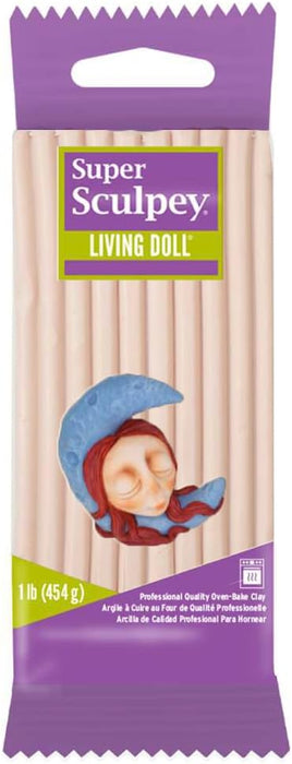 Sculpey Living Doll Clay Light 1lb