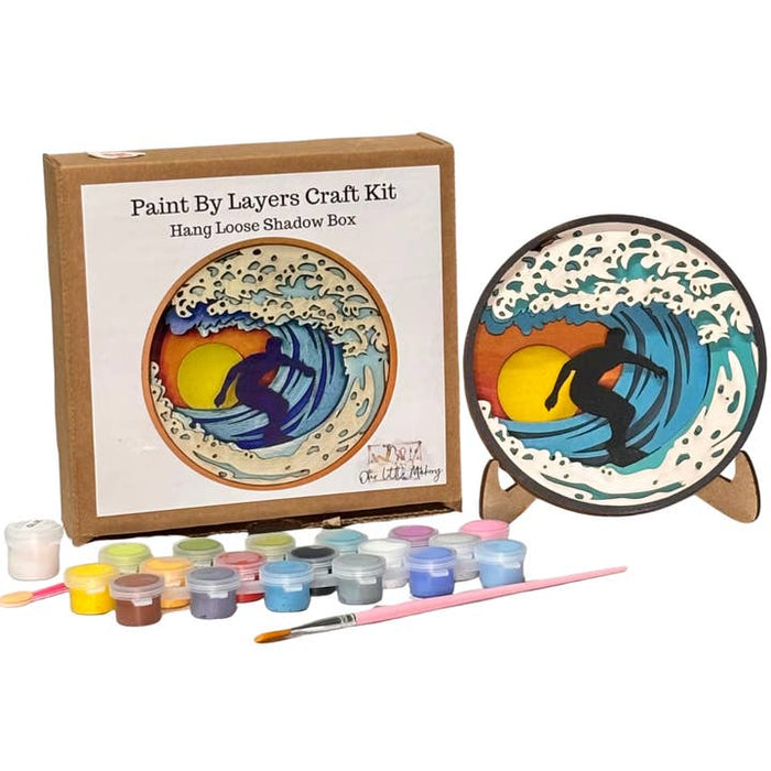 Our Little Makery - Hang Loose Shadow Box Kit