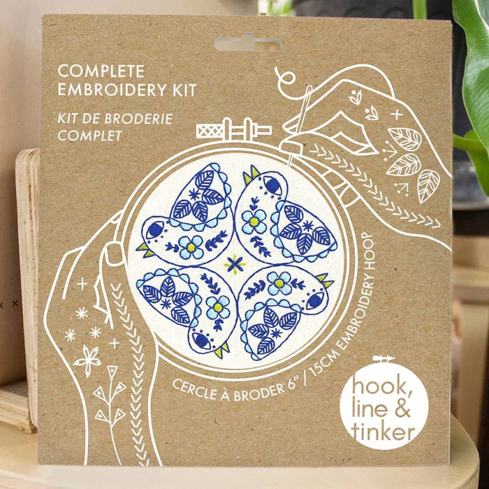 Hook, Line & Tinker Embroidery - Calling Bird