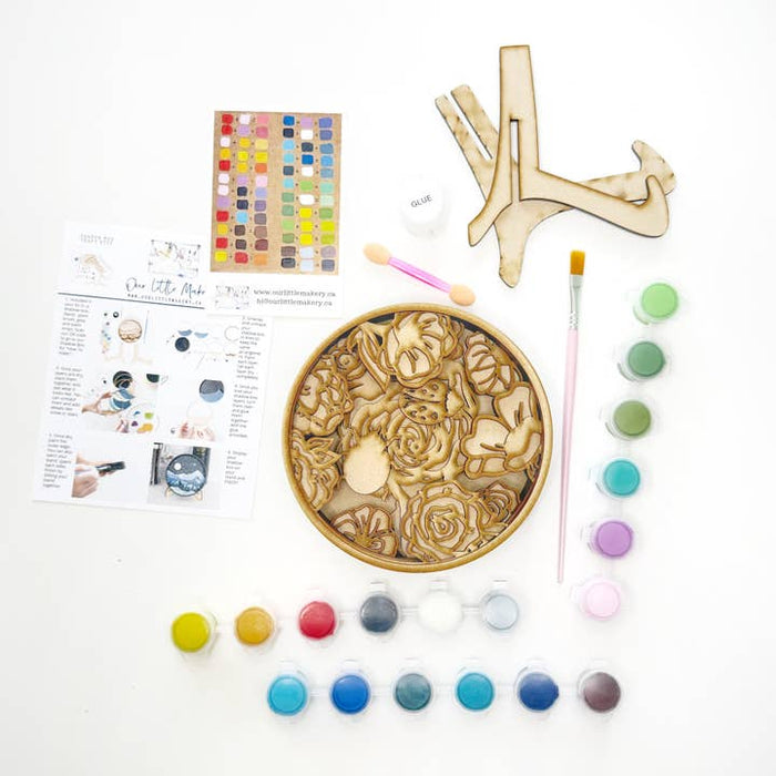 Our Little Makery - Bee Happy Shadow Box Kit