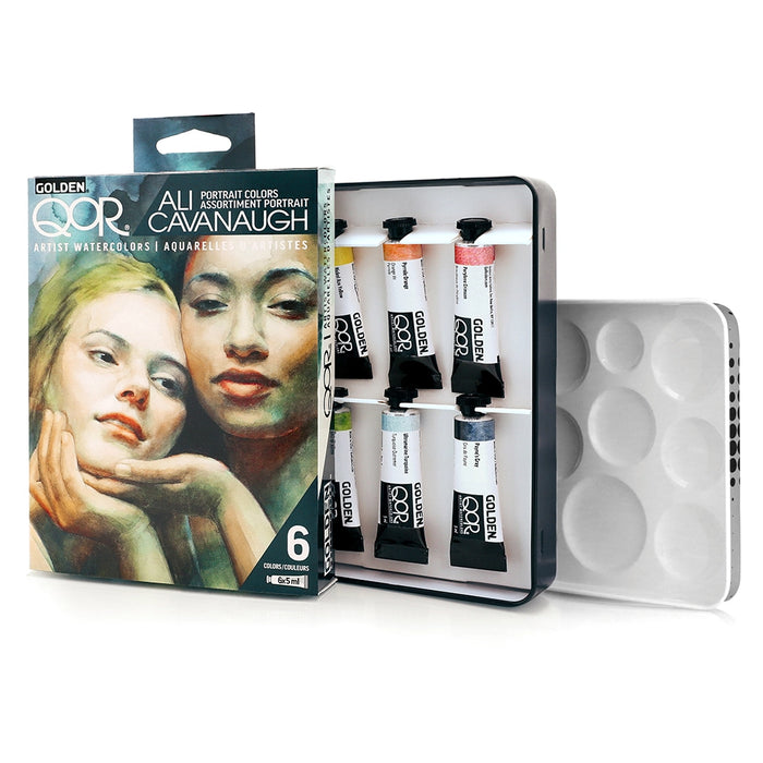 QoR Ali Cavanaugh Watercolor 6/Set 5ml Tube Set