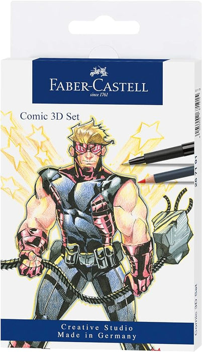 Faber-Castell PITT Artist Comic 3D Set