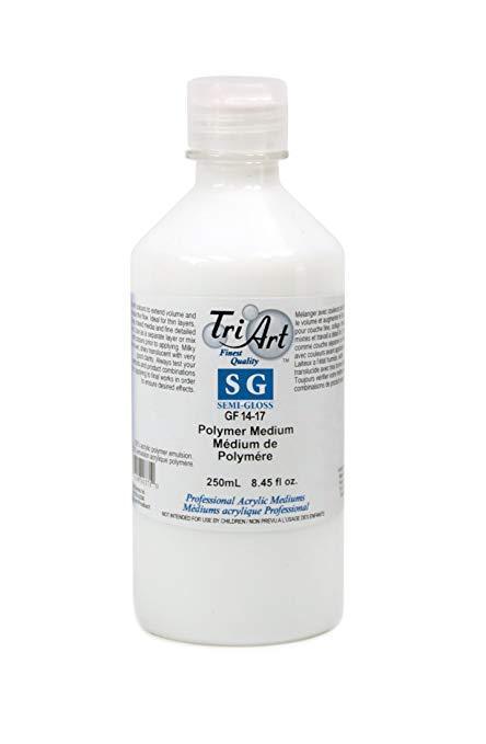 Tr-Art Polymer Medium Semi Gloss 500ml