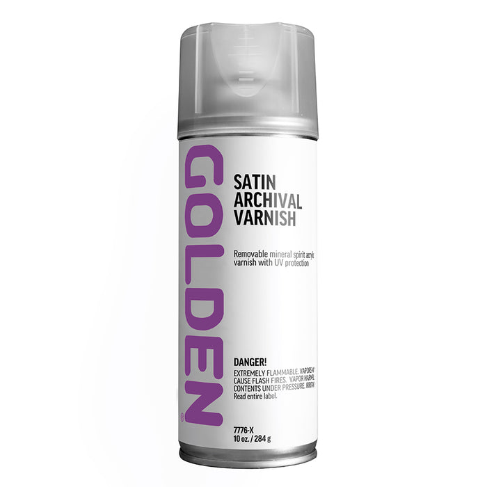 Golden MSA Spray Varnish Satin – 10oz