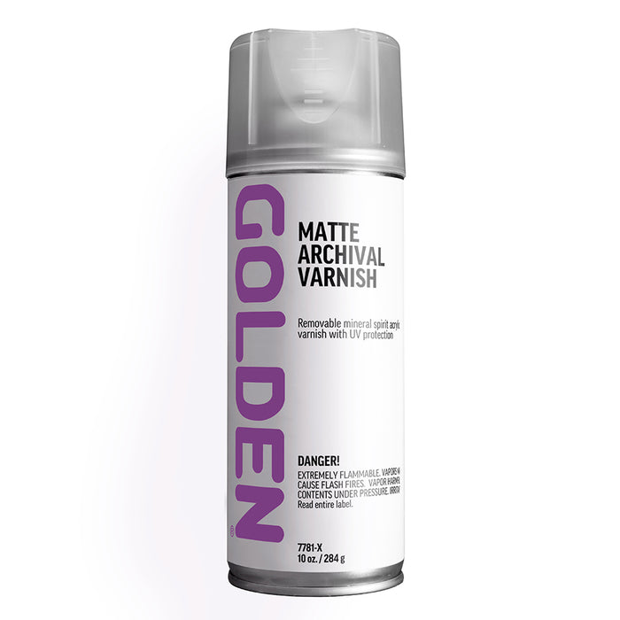 Golden MSA Spray Varnish Matte – 10oz