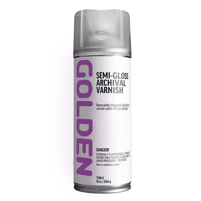 Golden MSA Spray Varnish Semi-Gloss – 10oz