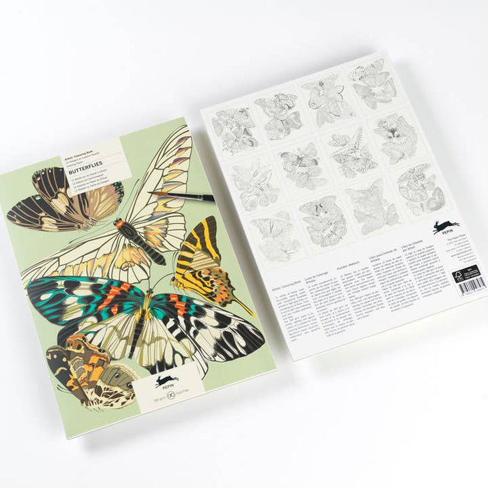 Pepin Press - Butterflies Artist's Colouring Book