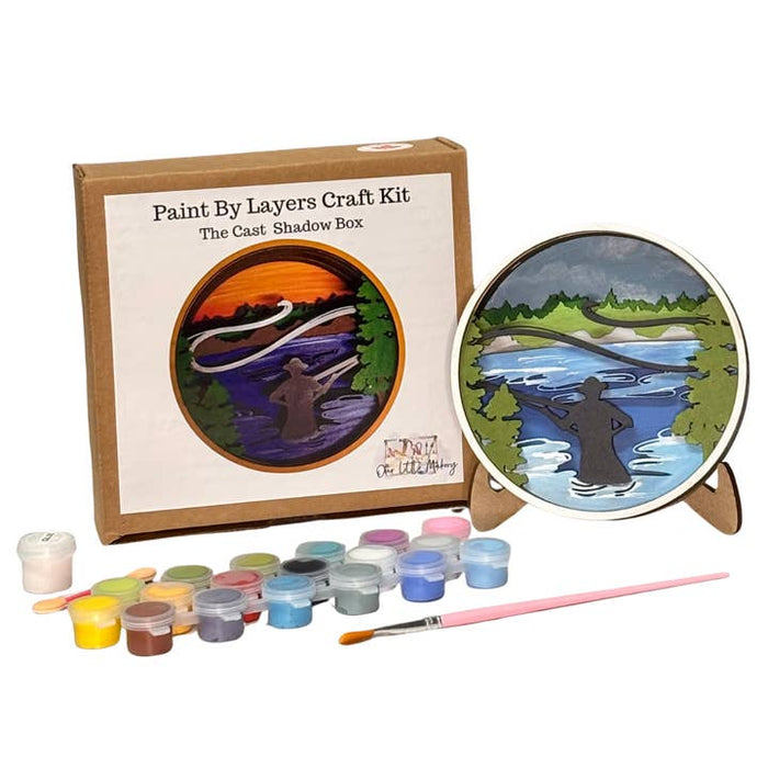 Our Little Makery - The Cast Shadow Box Kit