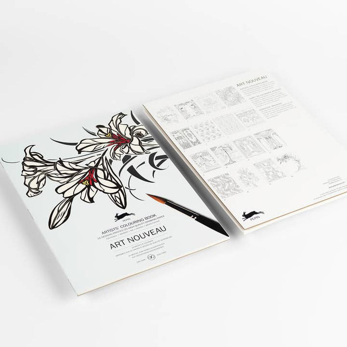 Pepin Press - Art Nouveau Artist's Colouring Book