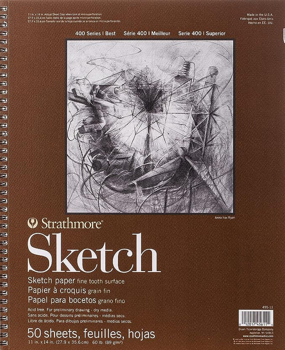 Strathmore Sketch Paper Pads 400 Series 11x14