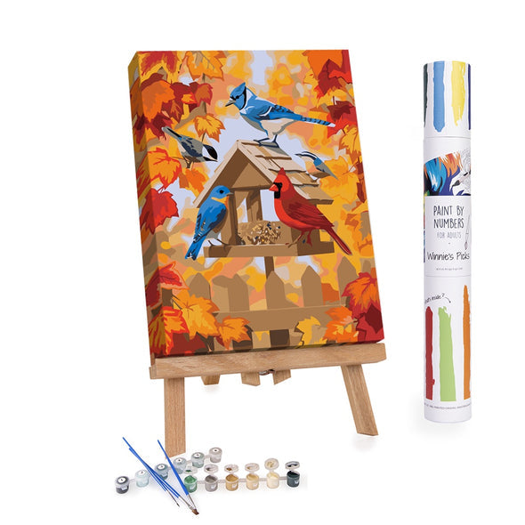 Winnie's Picks - Paint by Numbers - Birds in the Fall