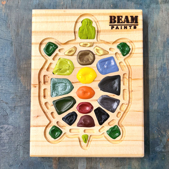 BEAM - Pine Watercolour Palette - Turtle