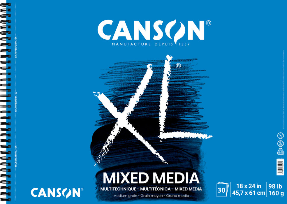 Canson XL Mixed Media Pad 18x24