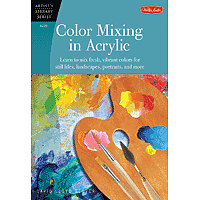 Walter Foster Artist's Library Series Books - Colour Mixing Acrylic