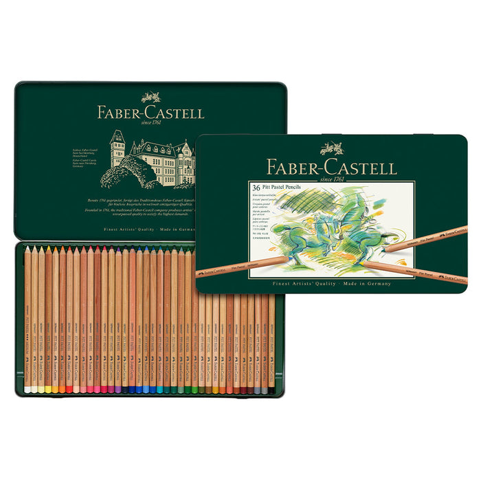 Faberr-Castell Pitt Pastel Pencils - Tin of 36