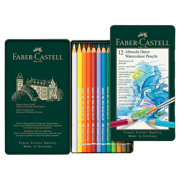 Faber-Castell Albrecht Dürer Artists Watercolour Pencils - 12
