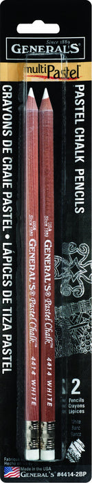 MultiPastel Pastel Chalk Pencil 2/Set - White