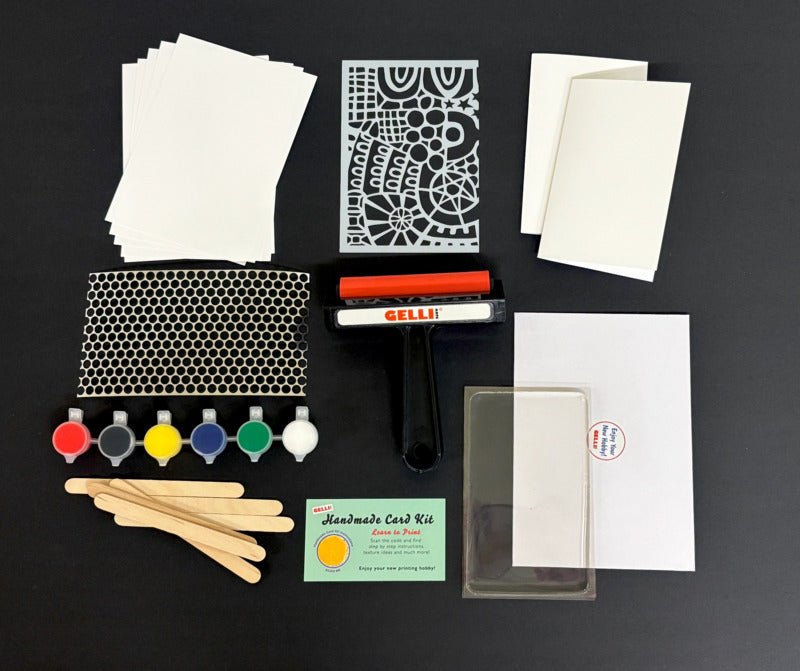 Gelli Arts DIY Printing Kit, Handmade Card Kit