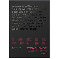 Legion Paper Stonehenge Aqua Black Watercolor Pad HP 10x14