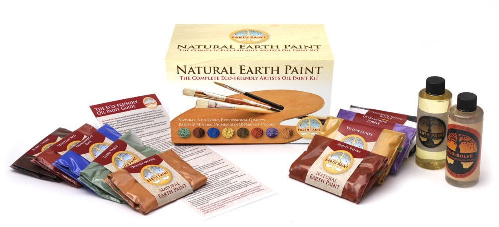Natural Earth The Complete Eco-Friendly Oil Paint Kit