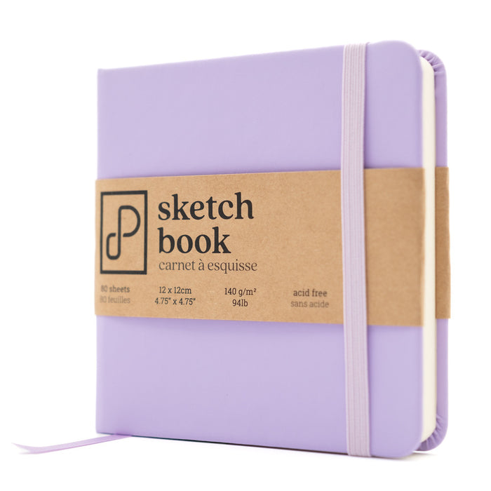 Prism Studio Sketch Book, 12cm x 12cm, Dreamy Lilac