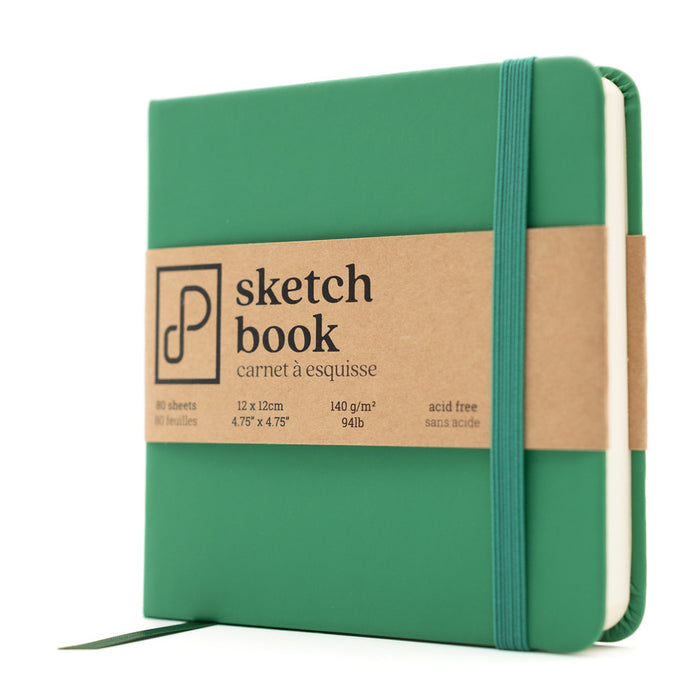 Prism Studio Sketch Book, 12cm x 12cm, Cypress Green
