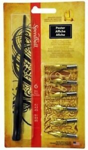 Speedball Poster Pen Nib Set and Holder